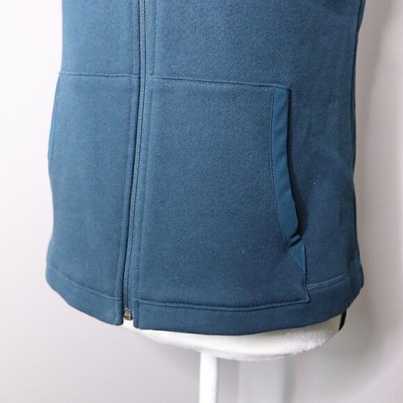 Talbots Sweater Vest Teal Zip Up Small Petite - Picture 4 of 8